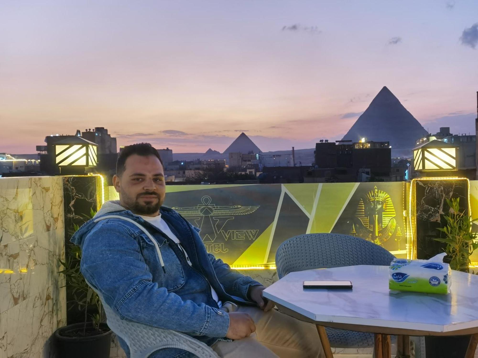 The View Pyramids Hotel Kafrat al Jabal Exterior photo